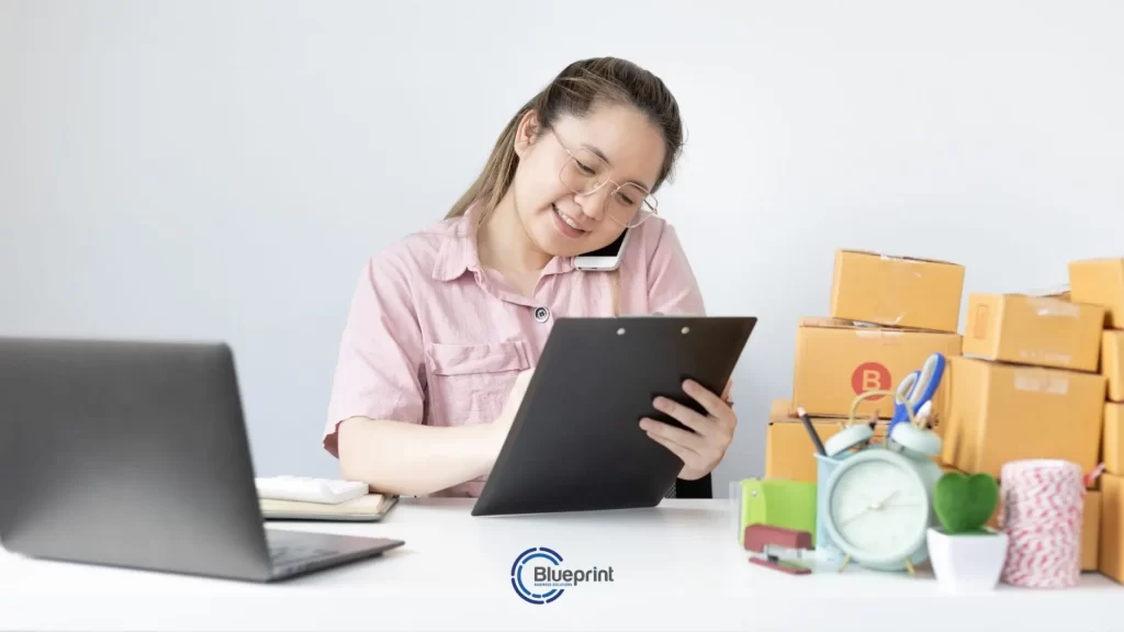 data entry outsourcing services by Blue Print Business Solutions Corp for high-volume corporate projects.